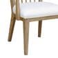 Drew and Jonathan Home Catalina Arm Chair in Light Brown, , large