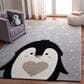 Safavieh Carousel 6"7" x 9" Light Grey and Black Kids Area Rug, , large