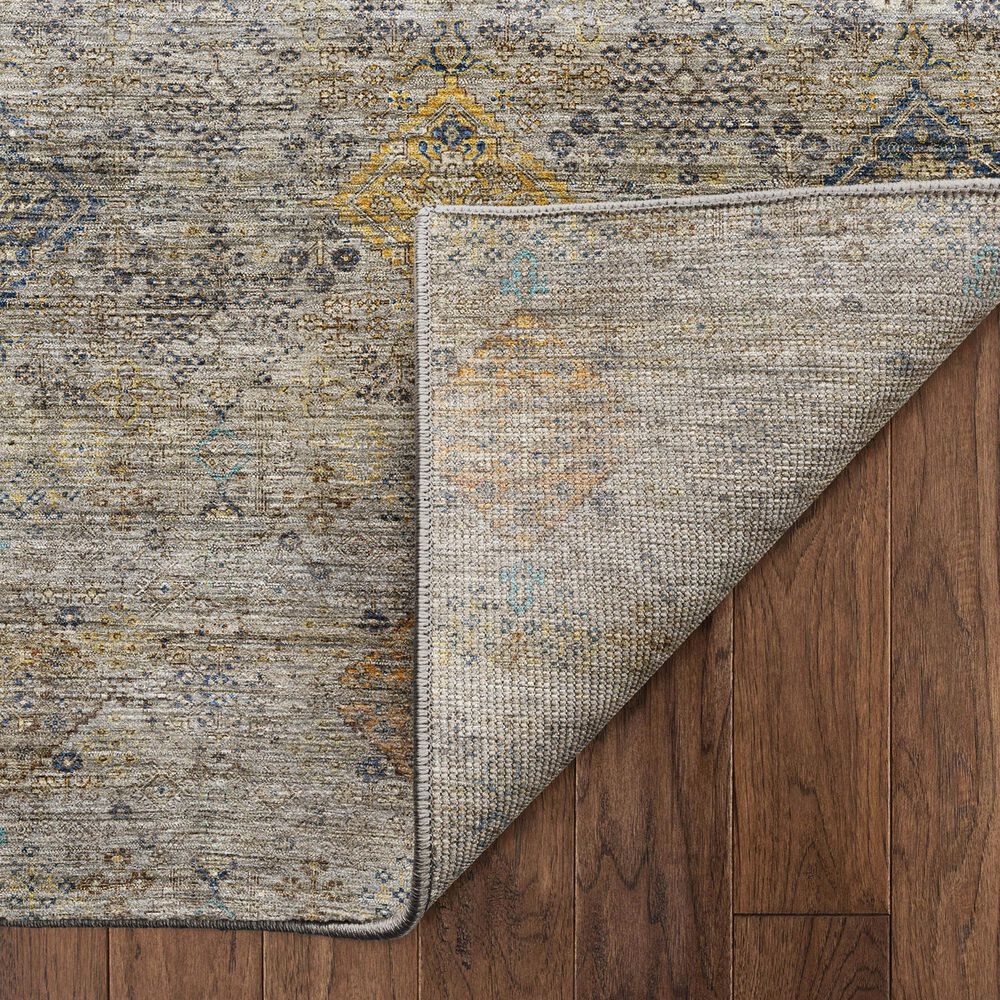 Dalyn Rug Company Aristo Pewter 6'6" x 9'6" Area Rug, , large