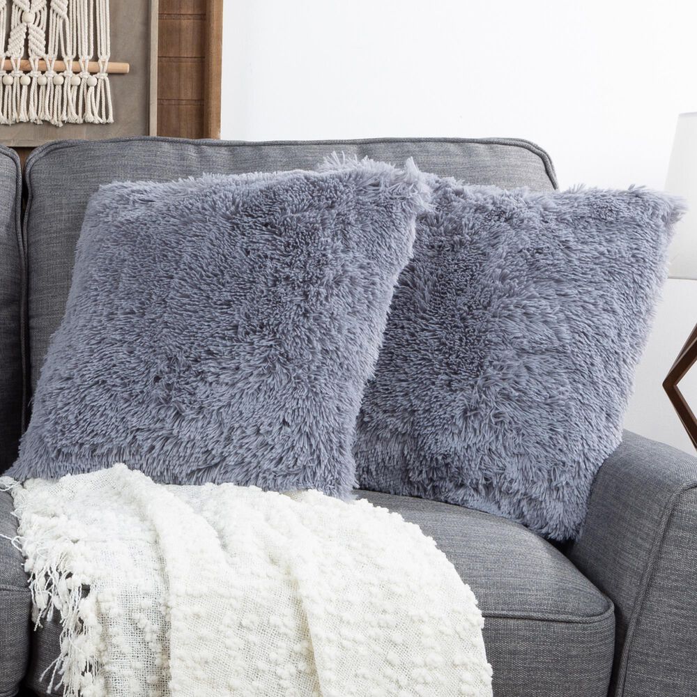 Timberlake Hastings Home Pillow in Gray &#40;Set of 2&#41;, , large