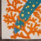 Nourison Aloha 12" x 15" Blue, Yellow and Orange Indoor/Outdoor Area Rug, , large