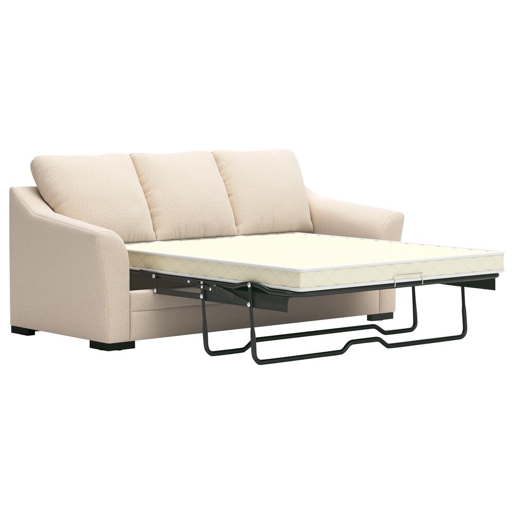 Ashley Lango Stationary Queen Sofa Chaise Sleeper in Jute, , large