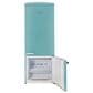 Unique Appliances Classic Retro 17 Cu. Ft Bottom Mount Refrigerator in Ocean Mist Turquoise, , large