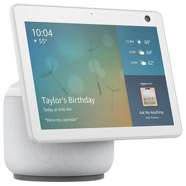 Amazon Echo Show 10 HD Smart Display with Motion and Alexa - Glacier White (3rd Generation), , large