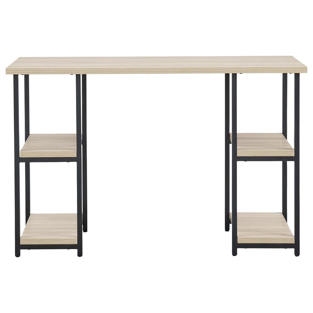 Ashley Waylowe 48&quot; Writing Desk in Natural and Black, , large