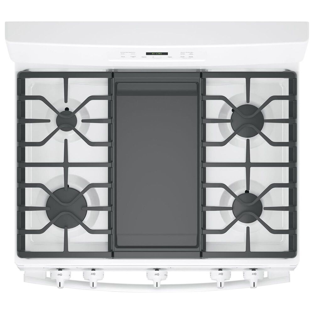 GE Appliances 5.0 Cu. Ft. Freestanding Gas Range in White, , large