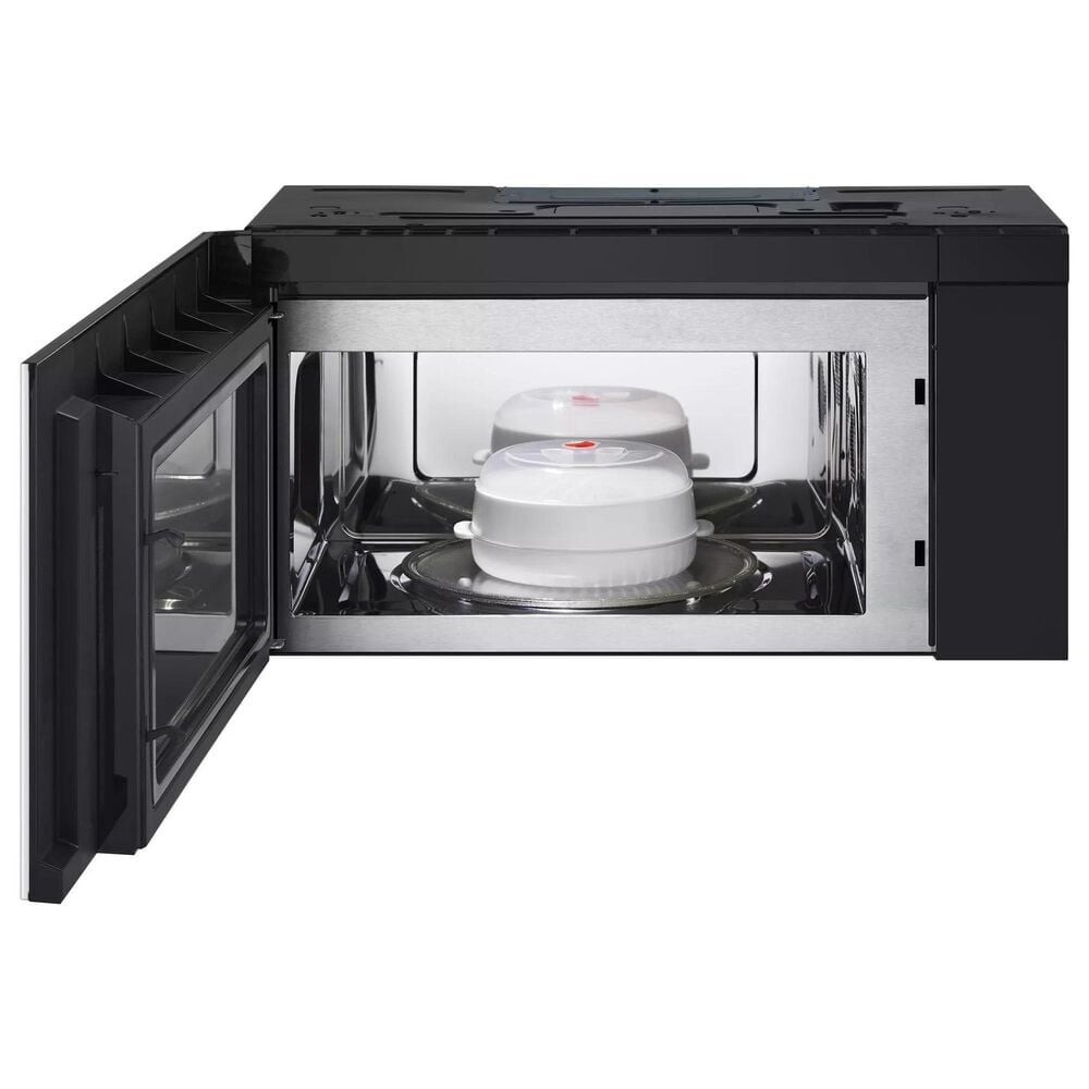 LG Studio 1.7 Cu. Ft. Over-The-Range Microwave Oven with Air Fry in Essence White, , large