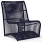 Sunset West Marino Patio Armless Chair in Navy, , large