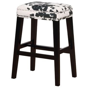 Linden Boulevard Wyatt Bar Stool in Black, , large