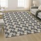 Dalyn Rug Company Soft Essentials Chevron Graphite 9" x 12" Area Rug, , large