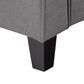 CorLiving Georgia Accent Chair in Grey, , large