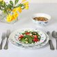 Gibson Overseas, Inc Empress Bouquet 12-Piece Dinnerware Set in Blue and White, , large