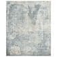 Surya Avellino 9"2" x 12" Gray, Light Beige, Deep Teal, Pale Blue, Tan, Denim and Light Olive Area Rug, , large
