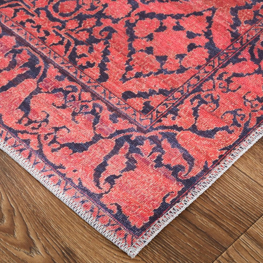 Feizy Voss 5&#39;3&quot; x 7&#39;6&quot; Pink Area Rug, , large