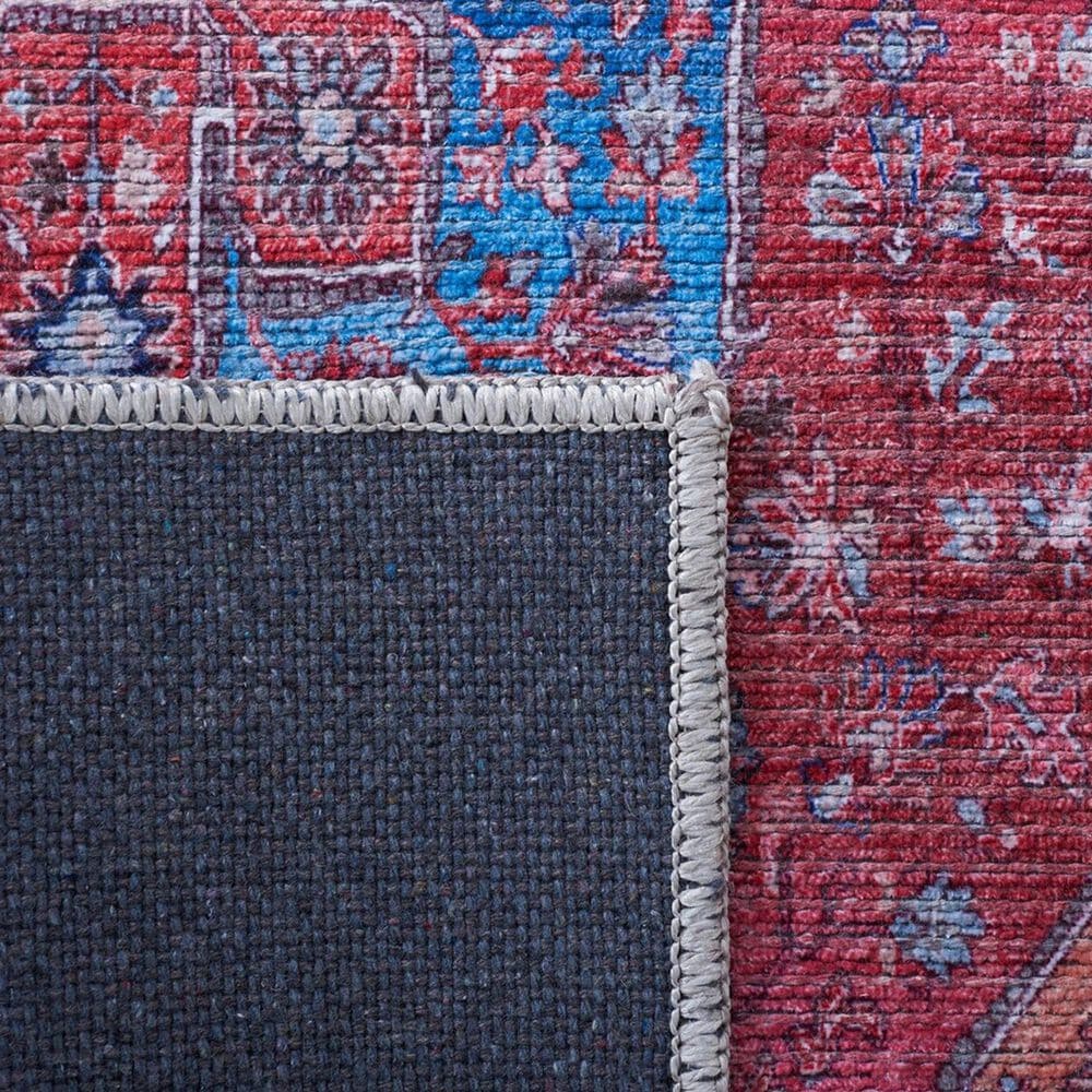 Safavieh Serapi SEP369 2&#39; x 8&#39; Blue and Rust Runner, , large