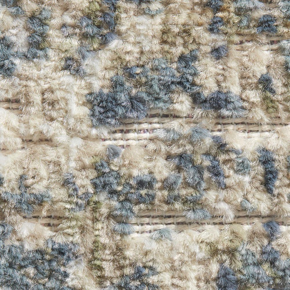 Chris Loves Julia x Loloi Rosemarie 6&#39;3&quot; x 9&#39; Sand and Lagoon Area Rug, , large