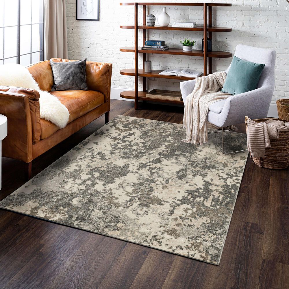 Mohawk R1116 Whimsy 5' 3" X 8' Grey, , large