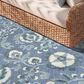 Nourison Aloha ALH17 Blue 9" x 12" Indoor/Outdoor Area Rug, , large