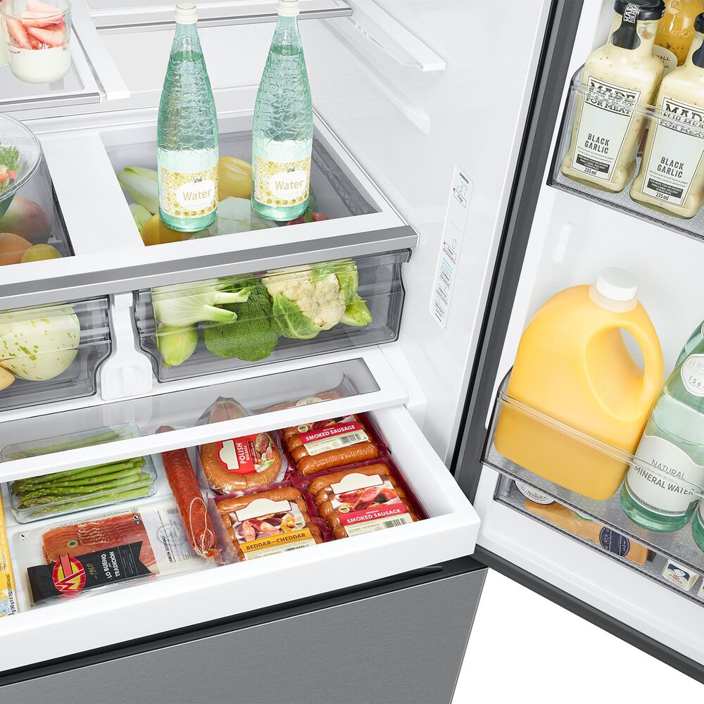 Samsung Bespoke AI 30.5 Cu. Ft. French Door Refrigerator in Fingerprint Resistant Stainless Steel, , large