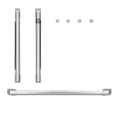 Cafe Handle and Knob Kit for Double Wall Oven in Brushed Stainless, , large