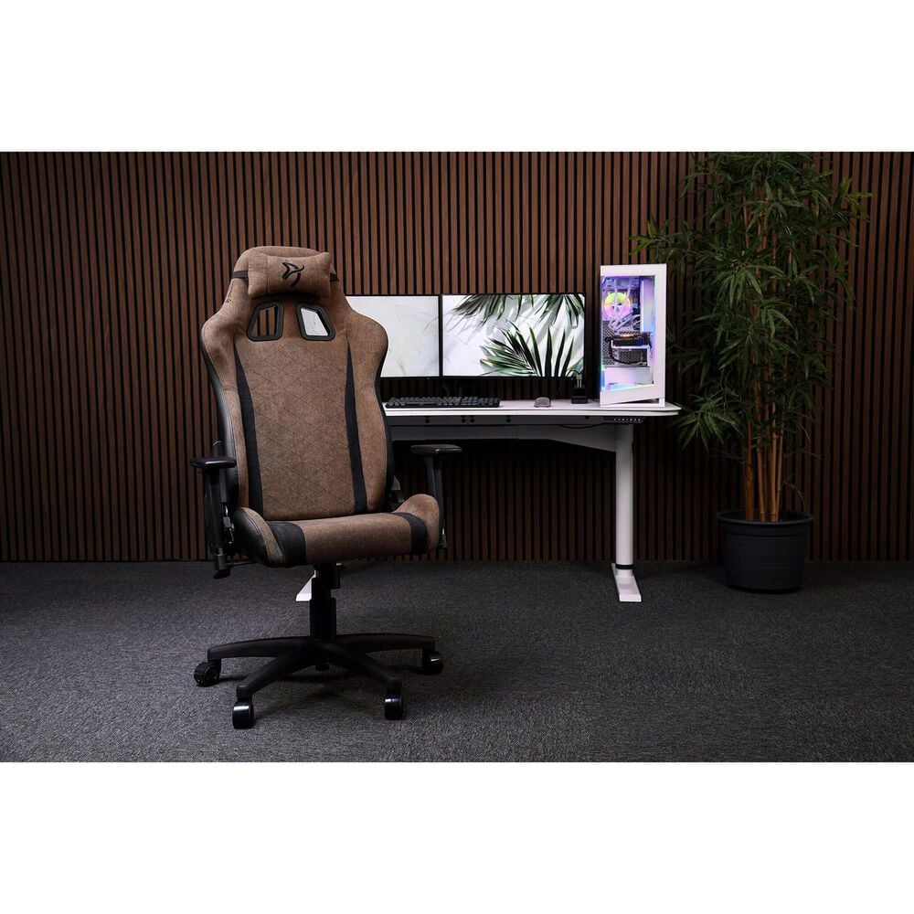 Arozzi Avanti Soft Gaming Chair in Brown, , large
