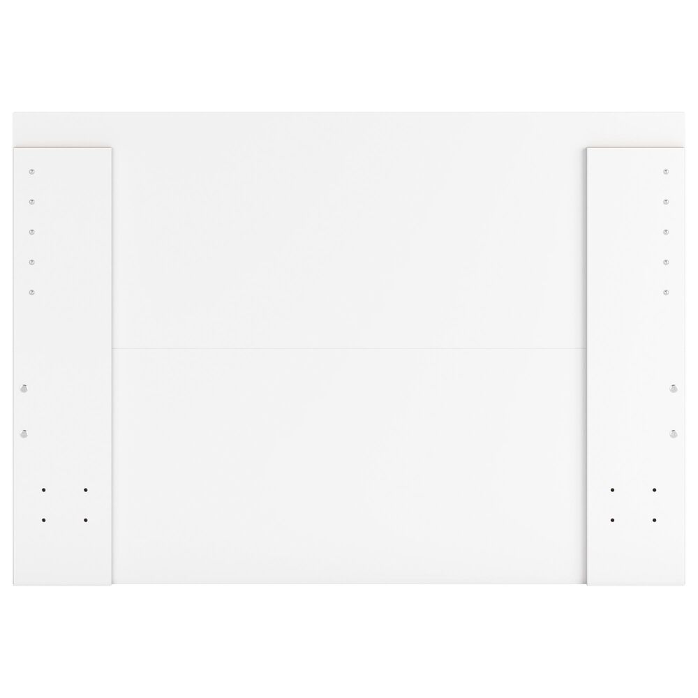 Ashley Onita Full Panel Platform Bed with 2 Side Storage in White, , large