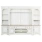 Liberty Magnolia Manor Entertainment Center in White with Antique Finish, , large