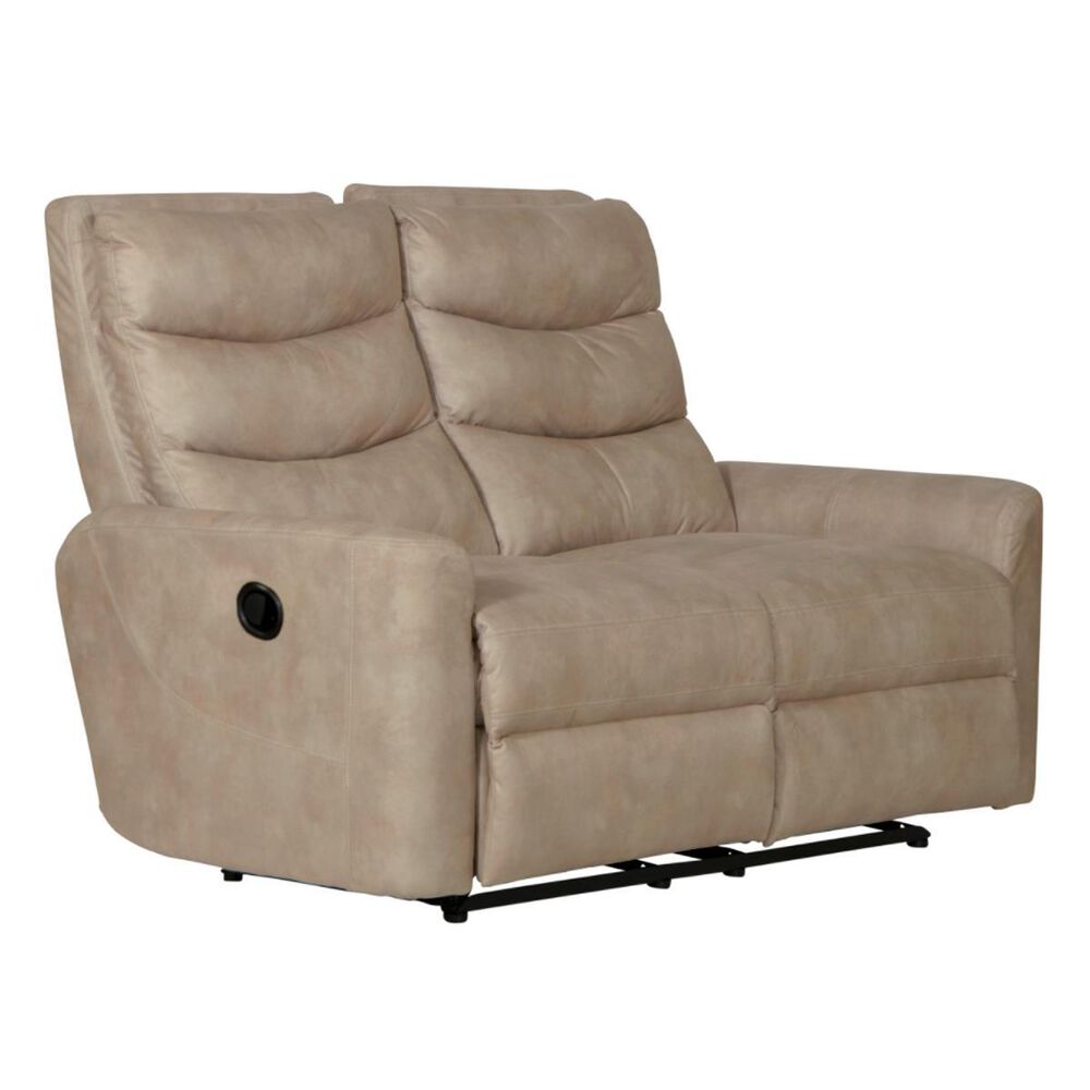 Catnapper Gill Manual Reclining Loveseat in Putty, , large
