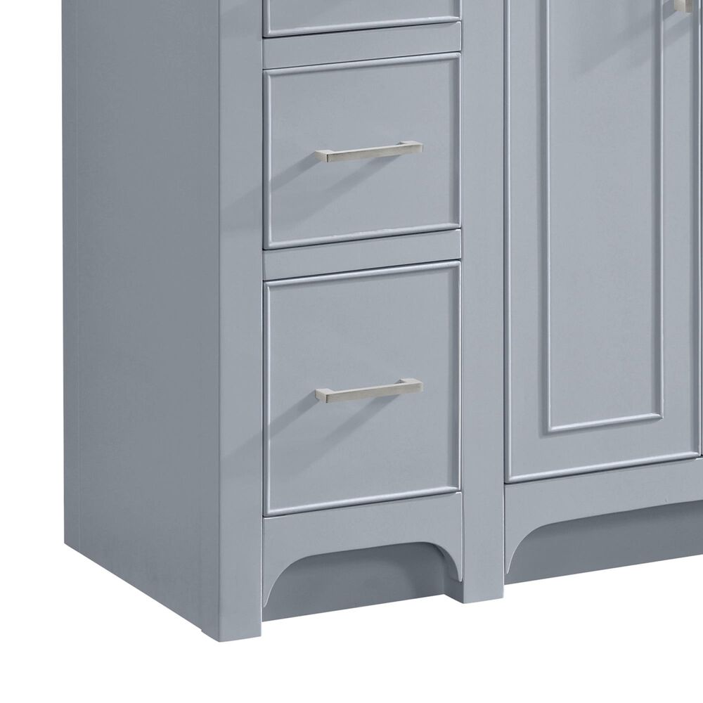 37B Lucerne 48" Single Bathroom Vanity in Soft Blue with Marble Top and Backsplash, , large