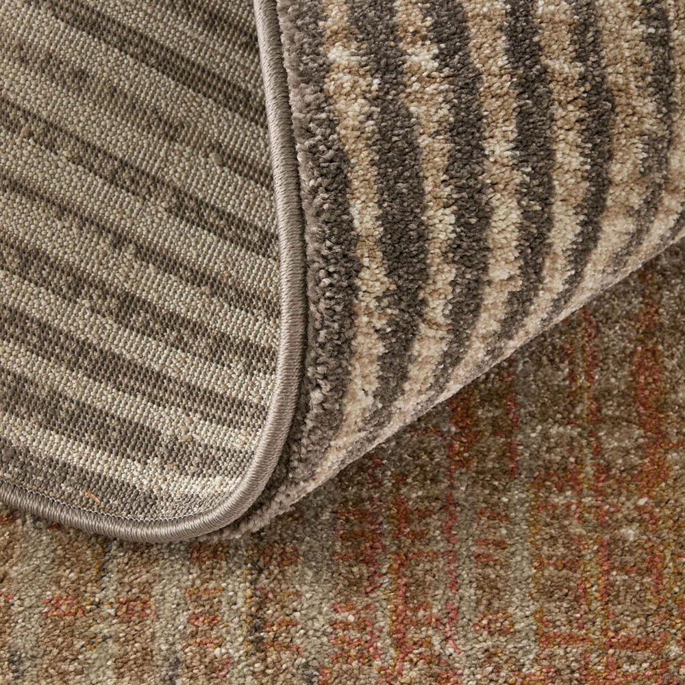 Feizy Eden Coral and Ivory 5&#39; x 7&#39;6&quot; Area Rug, , large