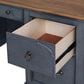 Legends Furniture Americana Executive Desk in Corduroy Blue, , large
