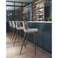 Zuo Modern Magnus Bar Stool in Gray (Set of 2), , large