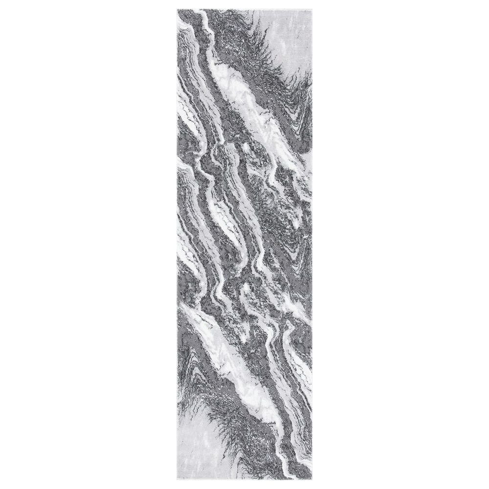 Safavieh Craft CFT844F 2"3" x 8" Light Grey and Grey Runner, , large