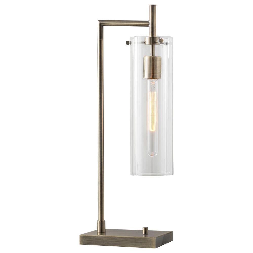 Adesso Dalton 1-Light Table Lamp in Antique Brass, , large
