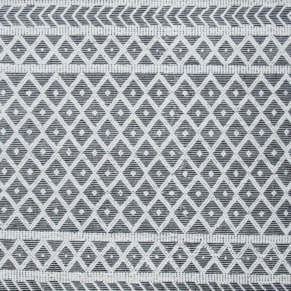 Safavieh Natura NAT482A 2&#39;3&quot; x 8&#39; Ivory and Black Runner, , large