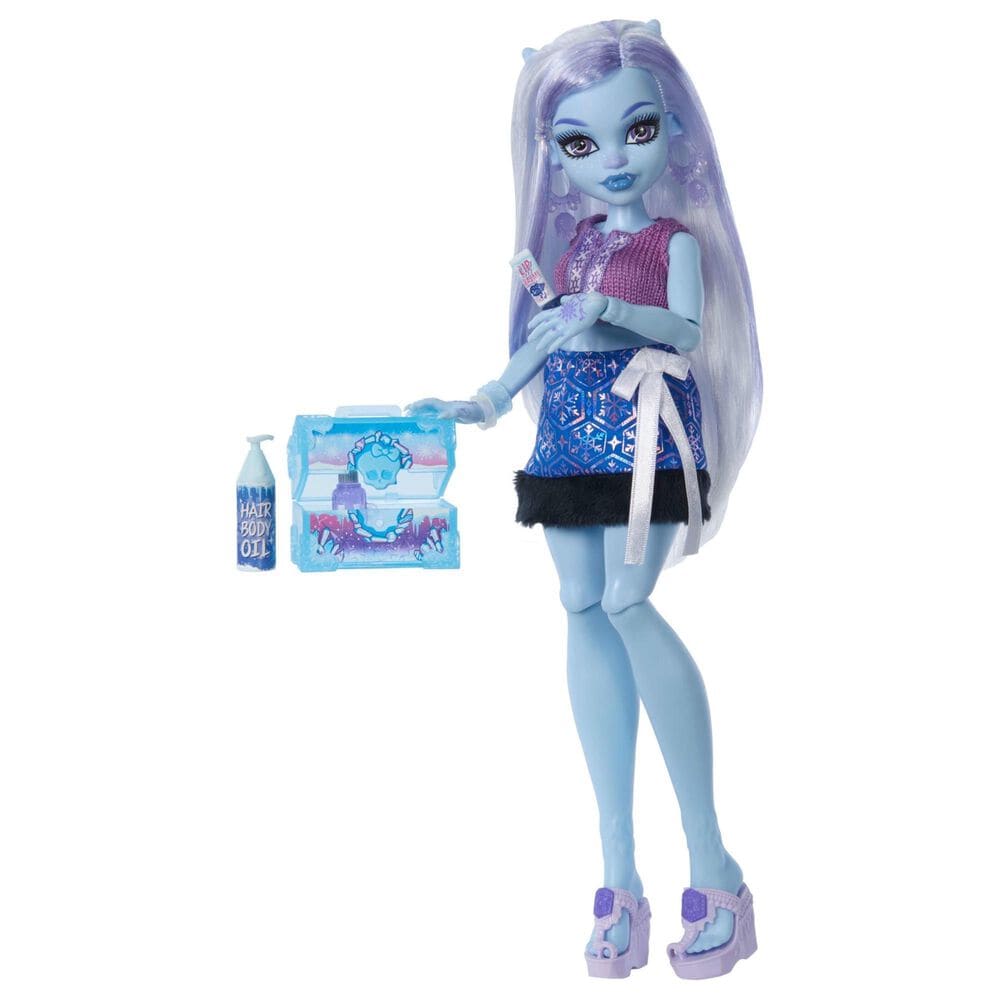 Monster High Self-Scare Secrets Abbey Bominable Fashion Doll with Accessories, , large