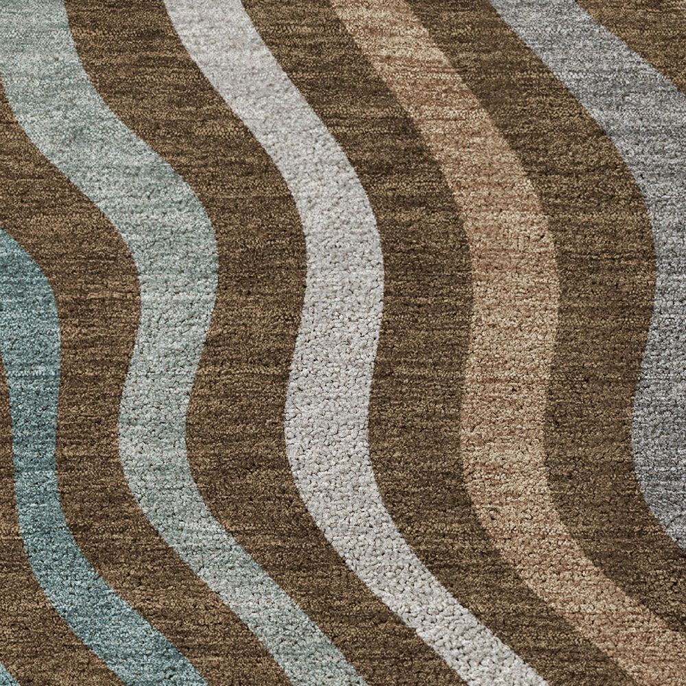 Dalyn Rug Company Kenner KN4 Chocolate 5' x 7'6" Area Rug, , large