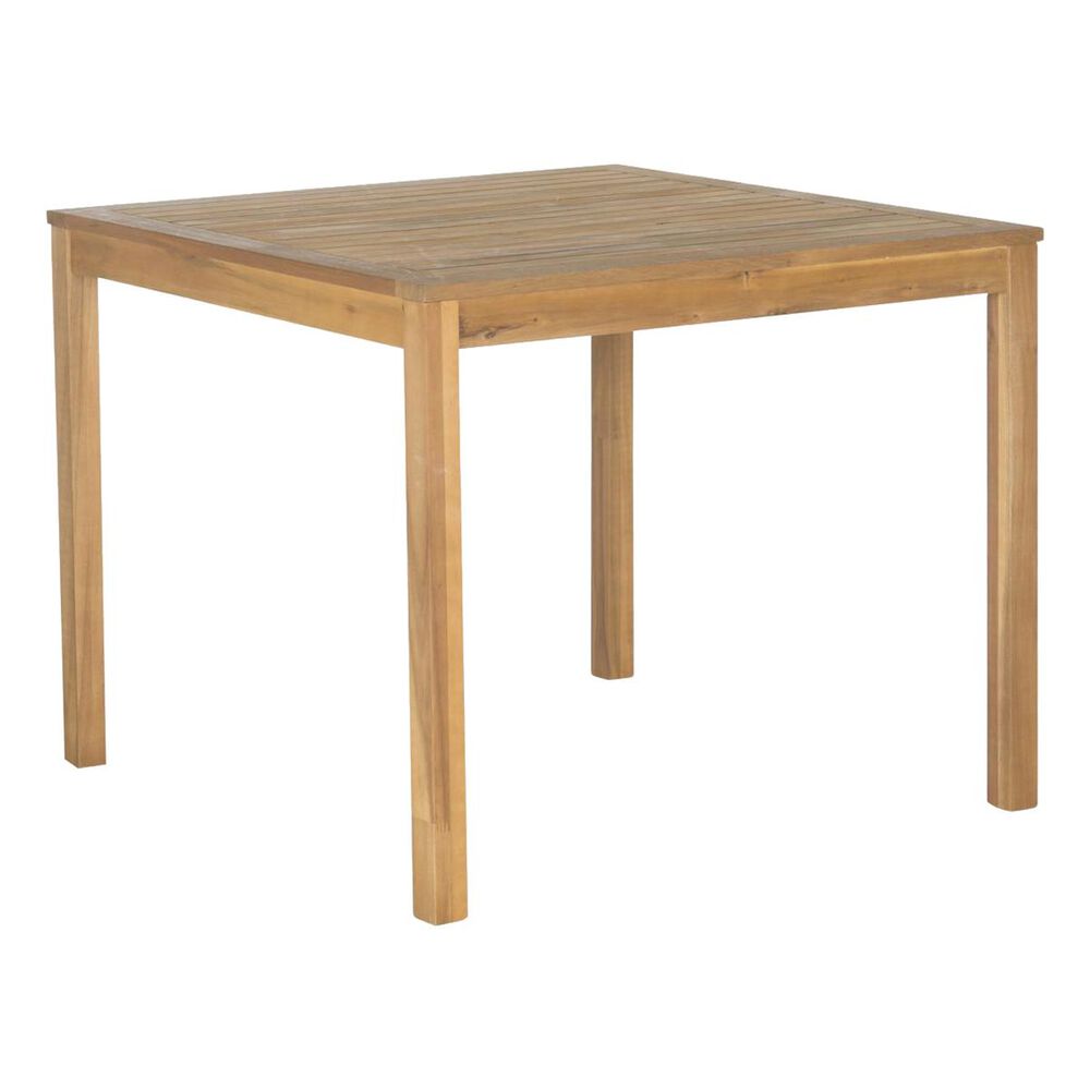 Safavieh Bradbury 5-Piece Dining Set in Teak Brown and Beige, , large