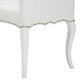 Baxton Studio Kristy Bench in White, , large