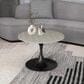 Leisuremod Verve 27" Coffee Table with MDF Top in Black and Light Natural, , large