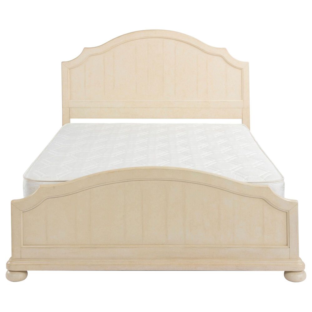 Homestyles Provence Queen Bed in Antiqued White, , large