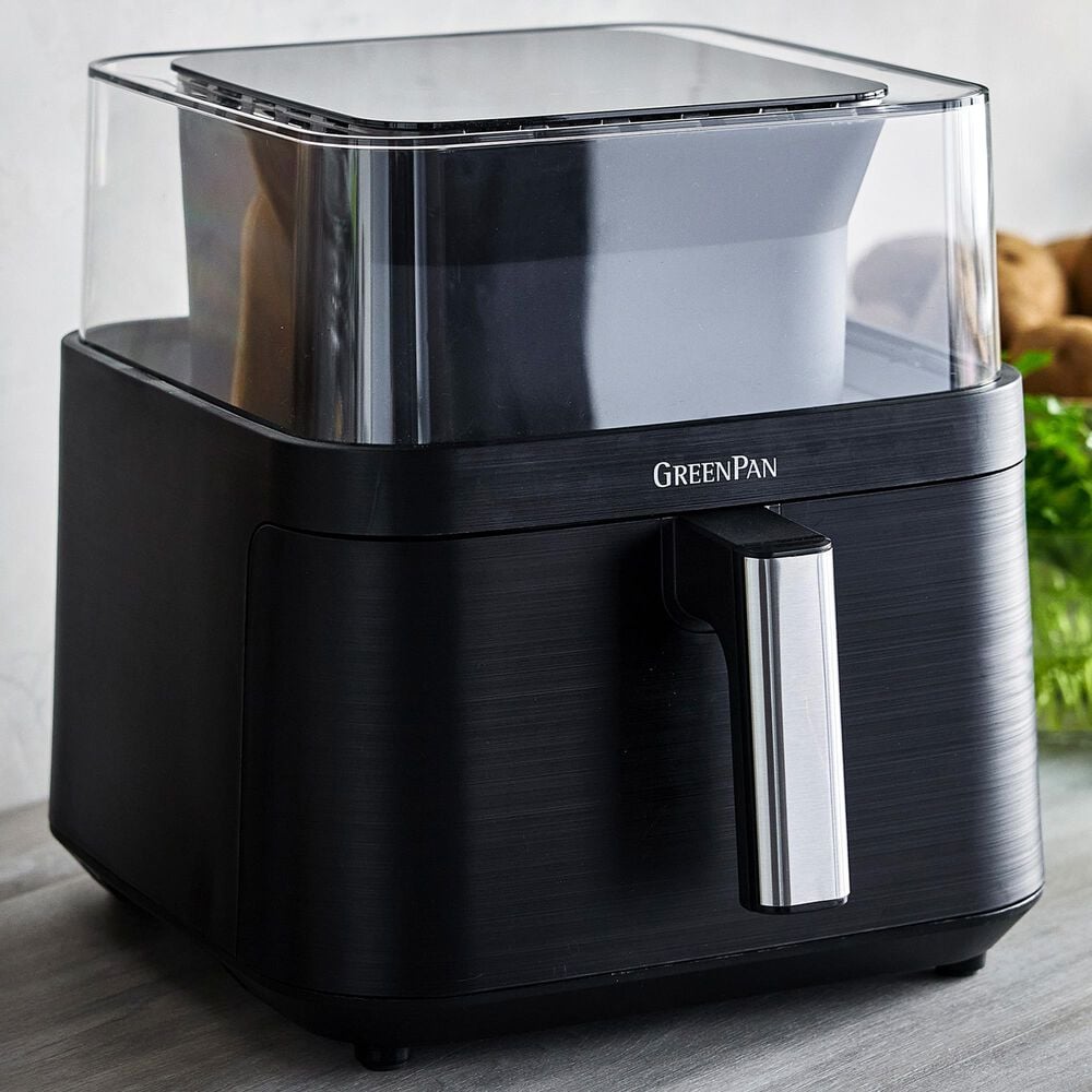 Green Pan Bistro 7 Qt. Clear View Air Fryer in Black, , large