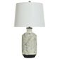 Flair Industries 28" Ceramic Table Lamp in Ivory Pine, , large