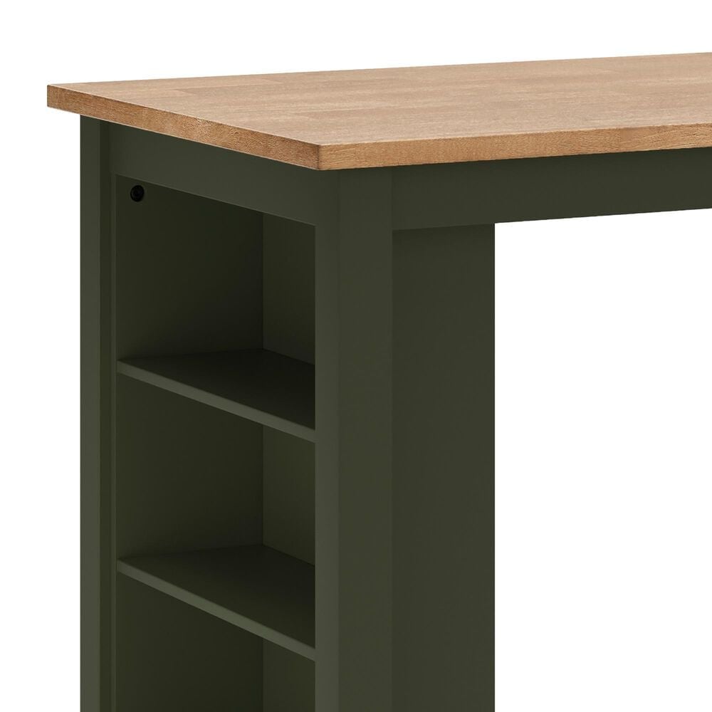 Ashley Gesthaven 5-Piece Counter Dining Set in Natural and Green , , large