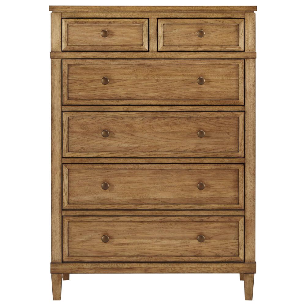 Ashley Sharlance 5-Piece California King Panel Bedroom Set in Light Brown, , large