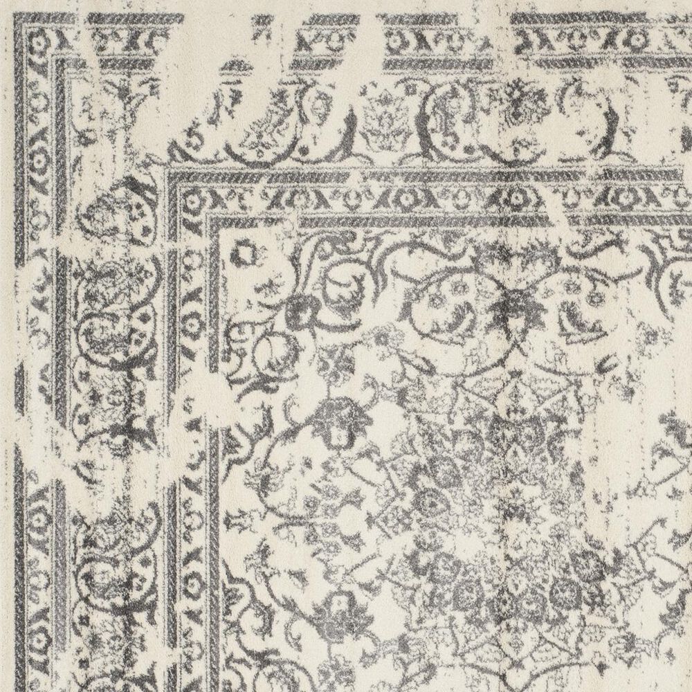 Safavieh Adirondack ADR101B-10SQ 10&#39; x 10&#39;  Ivory/Silver Square Rug, , large