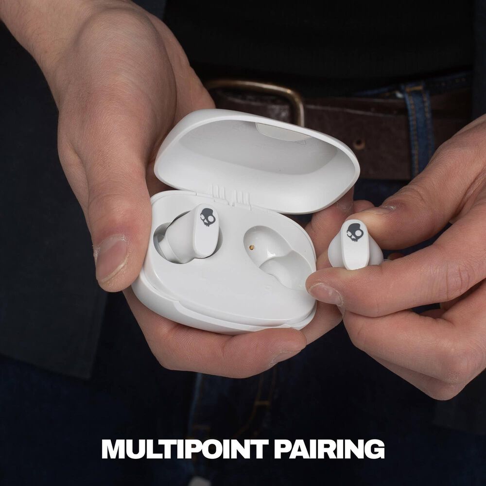 Skullcandy Smokin Buds 360 True Wireless Earbuds in Bone, , large
