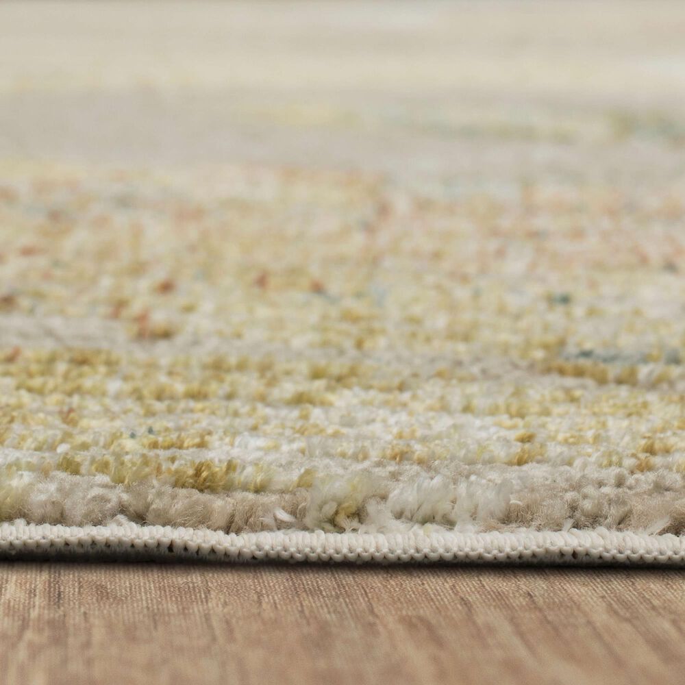 Karastan Memento Artifact 2&#39;5&quot; x 7&#39;5&quot; Beige Runner, , large