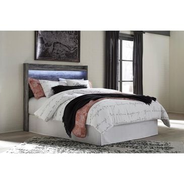 Ashley Baystorm Queen LED Panel Headboard in Gray, , large