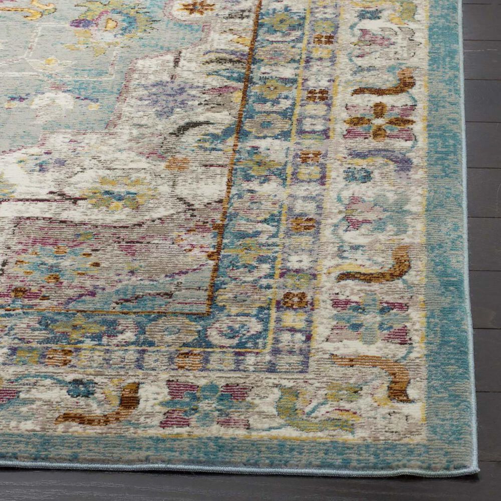 Safavieh Aria 3&#39; x 5&#39; Green and Creme Area Rug, , large